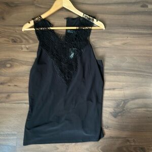 Black dress top new with tags